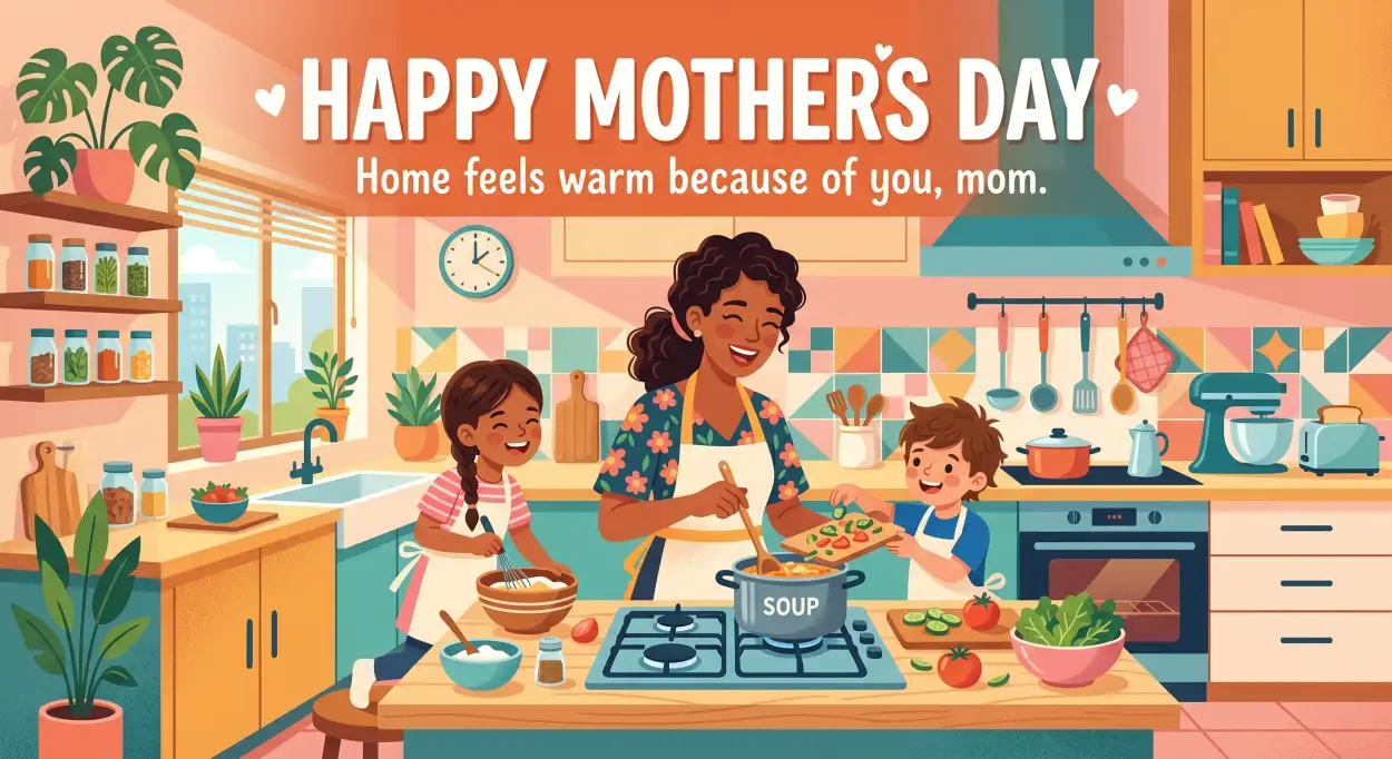 Free Download Mothers Day Caring Mom Status - High Quality Mothers Day Status Image