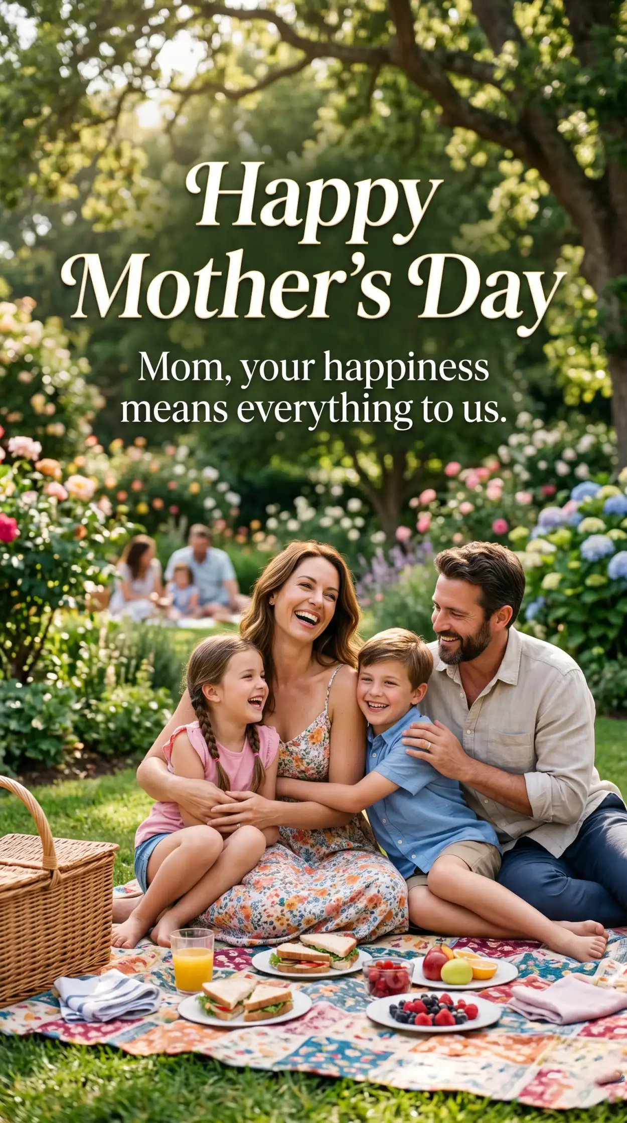 Free Download Mothers Day Happiness Status - High Quality Mothers Day Status Image