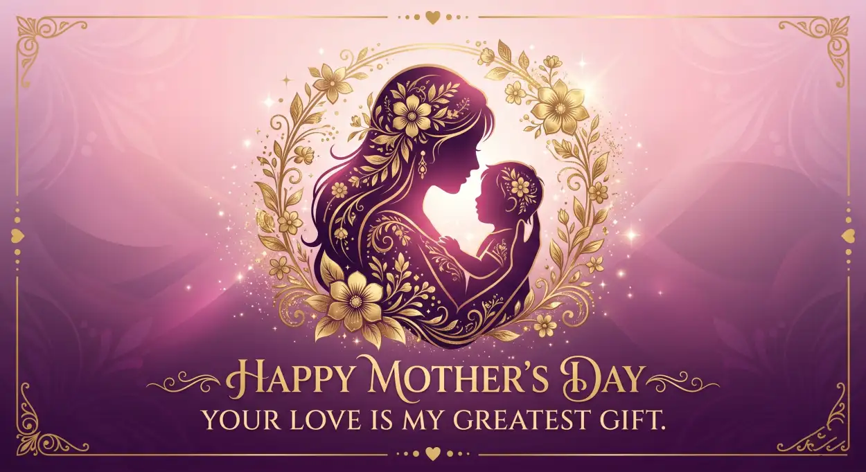 Free Download Mothers Day Loving Wishes Status - High Quality Mothers Day Status Image