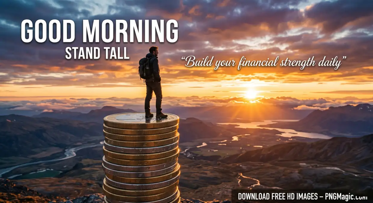Free Download Motivational Good Morning Finance Quotes - High Quality Good Morning Investment Quotes Image