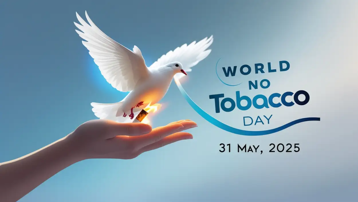 Free Download Motivational Image For Stop Smoking - High Quality World No Tobacco Day Background