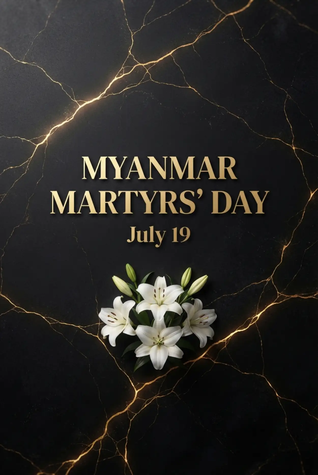 Free Download Myanmar Martyrs Day Illustration - High Quality Myanmar Martyrs Day 2026 Image