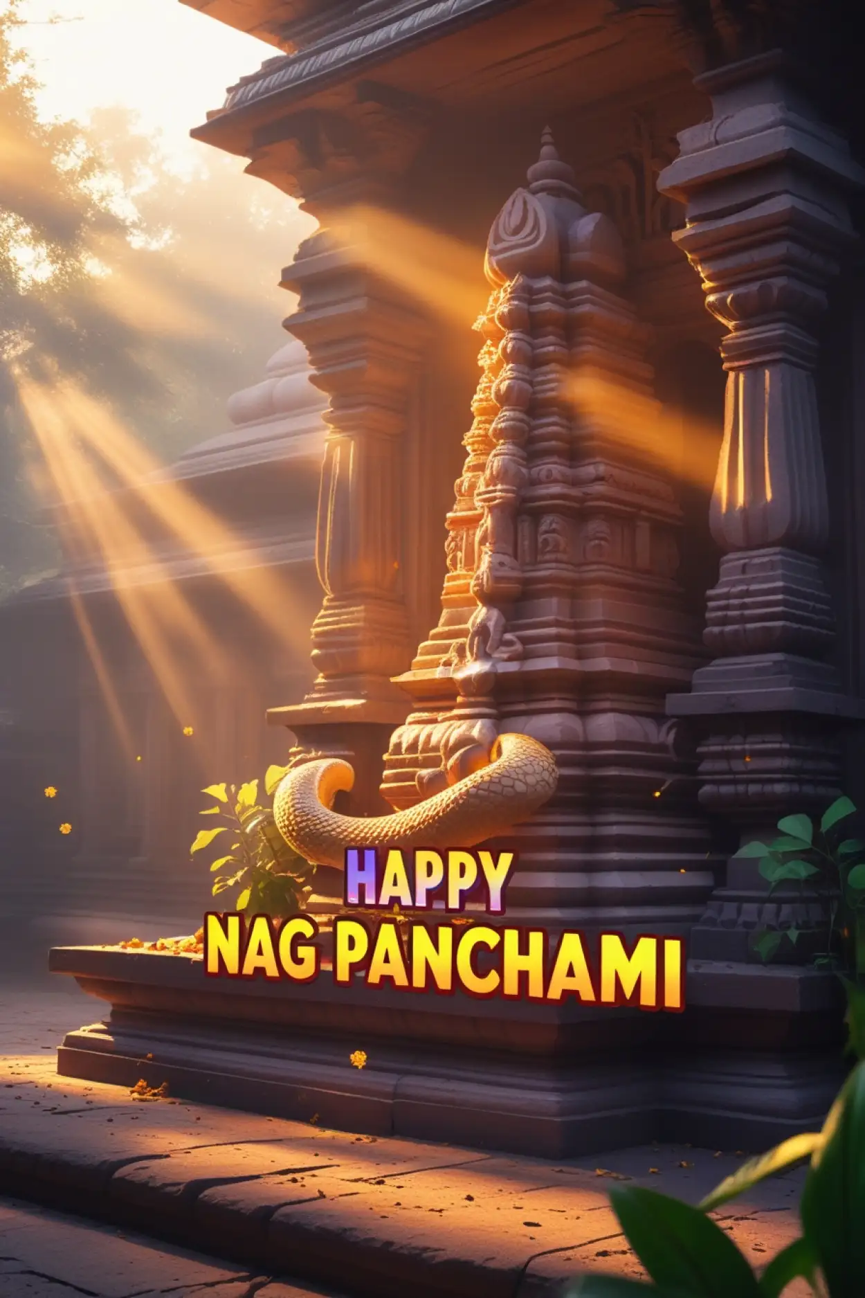 Nag Panchami festival celebration in India