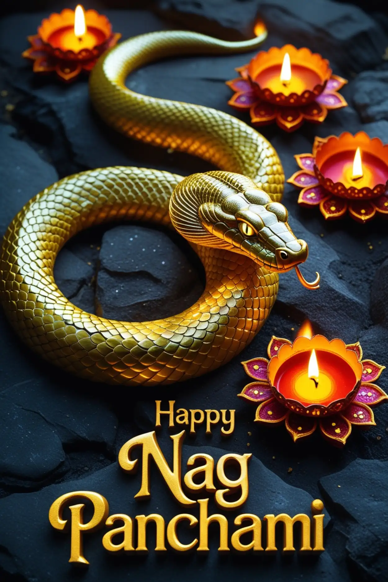 Nag Panchami photo editing background