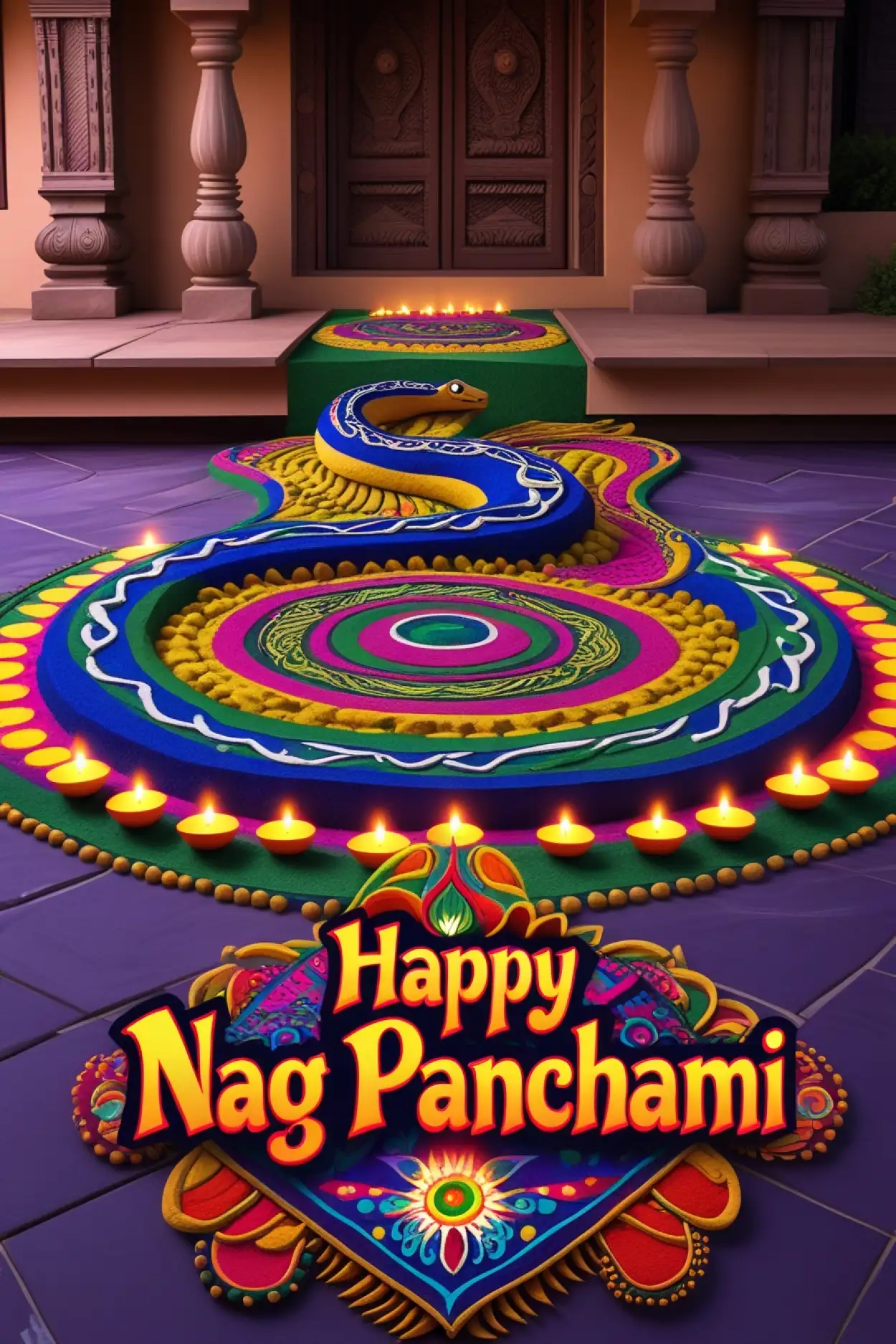 Nag Panchami status images for WhatsApp