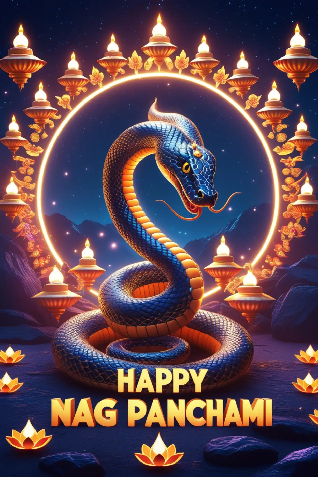 Nag Panchami WhatsApp status wishes 2025