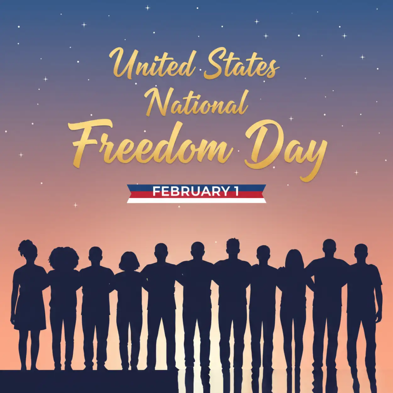national freedom day civil rights poster