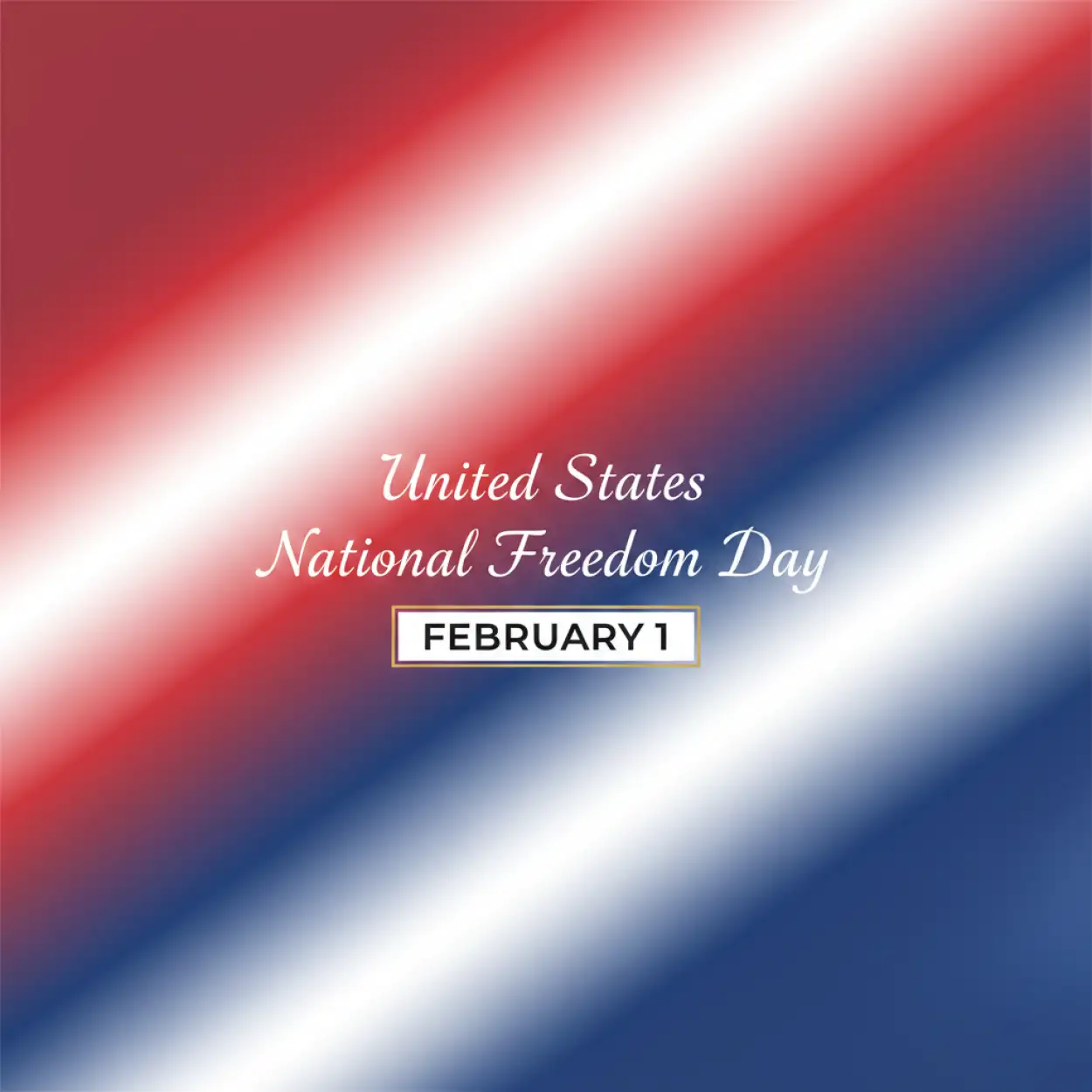 Free Download National Freedom Day Digital Poster - High Quality United States National Freedom Day Background