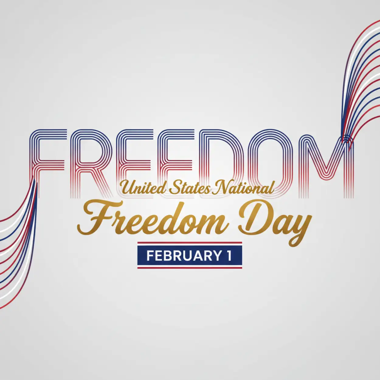 national freedom day event flyer design