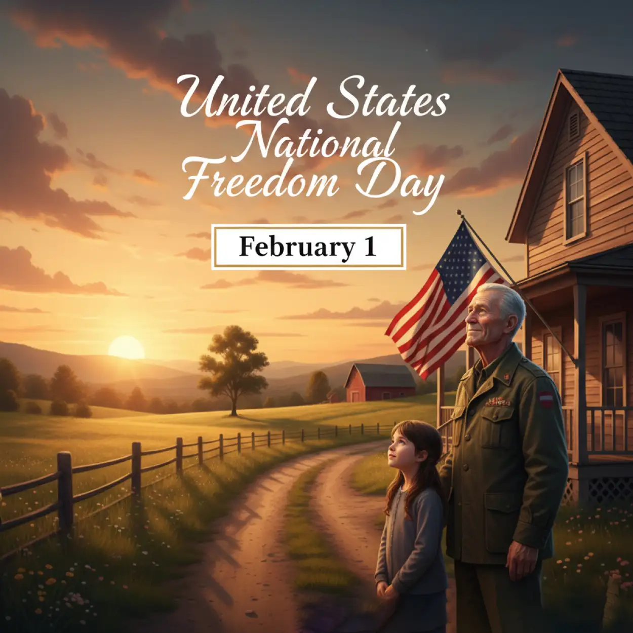 national freedom day february 1 banner