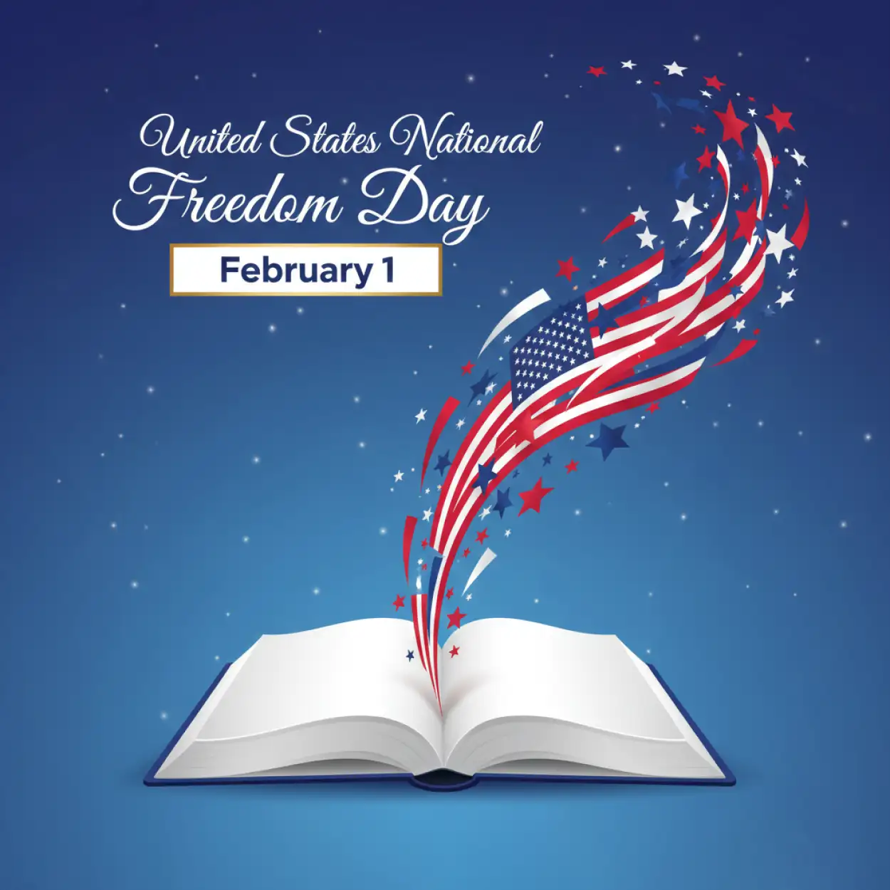 Free Download National Freedom Day Patriotic Illustration - High Quality United States National Freedom Day Background