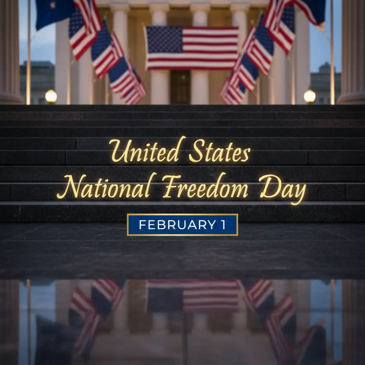 national freedom day poster download