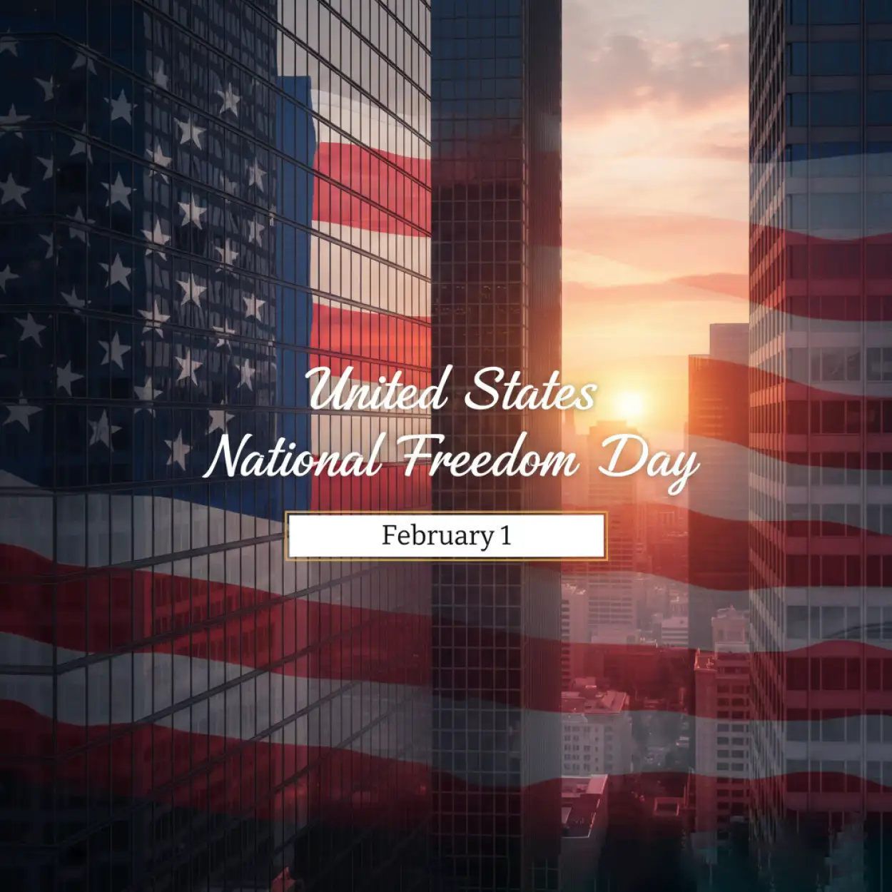 Free Download National Freedom Day Website Header Design - High Quality United States National Freedom Day Background
