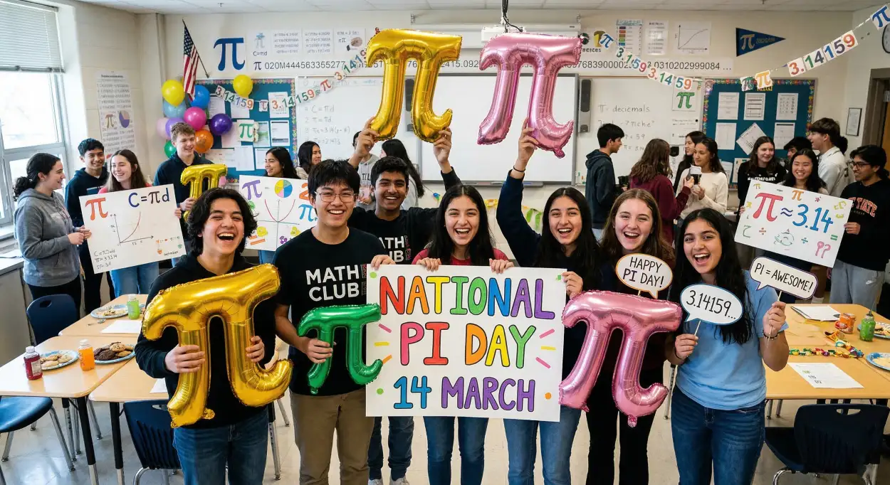 Free Download National Pi Day Math Celebration Banner - High Quality National Pi Day Image