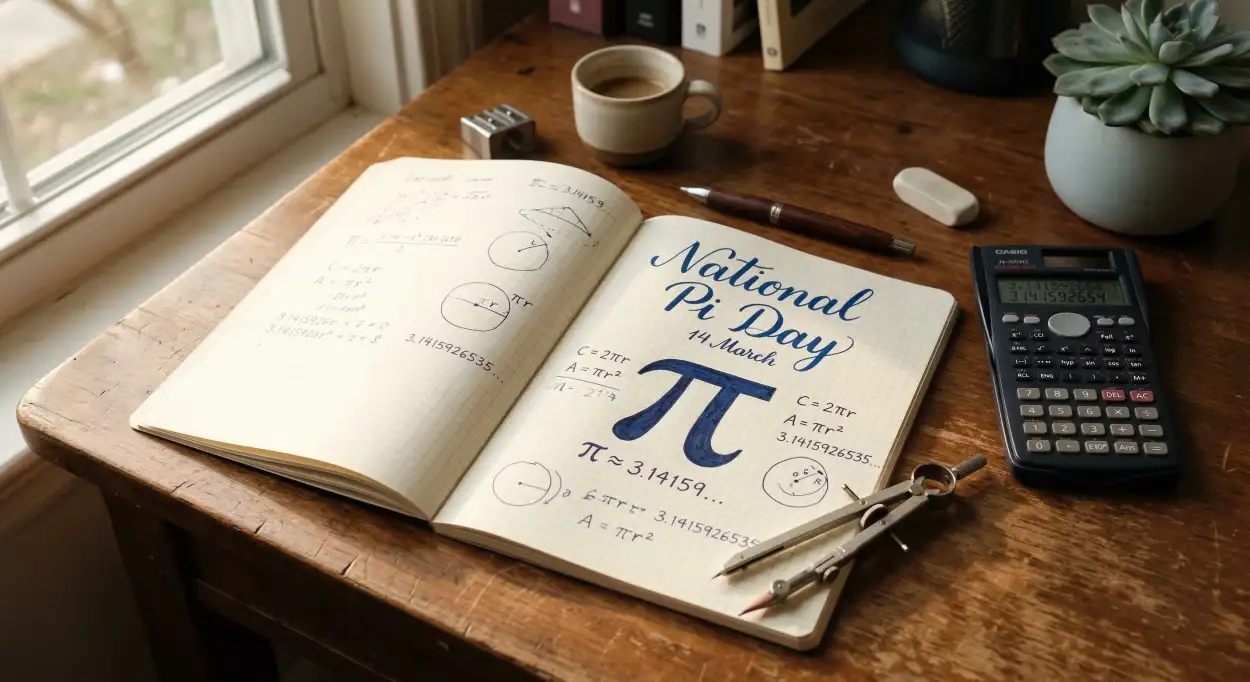 Free Download National Pi Day Math Symbols Illustration - High Quality National Pi Day Image