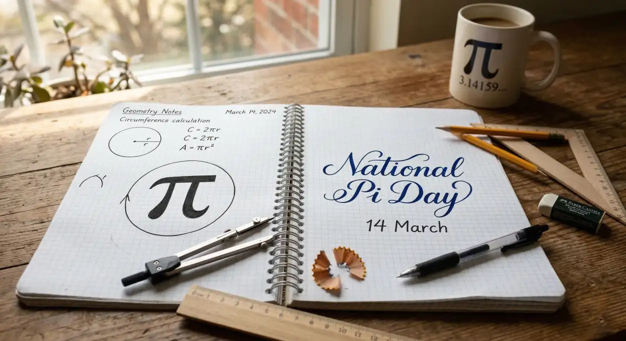 Free Download National Pi Day Mathematics Illustration Design - High Quality National Pi Day Image