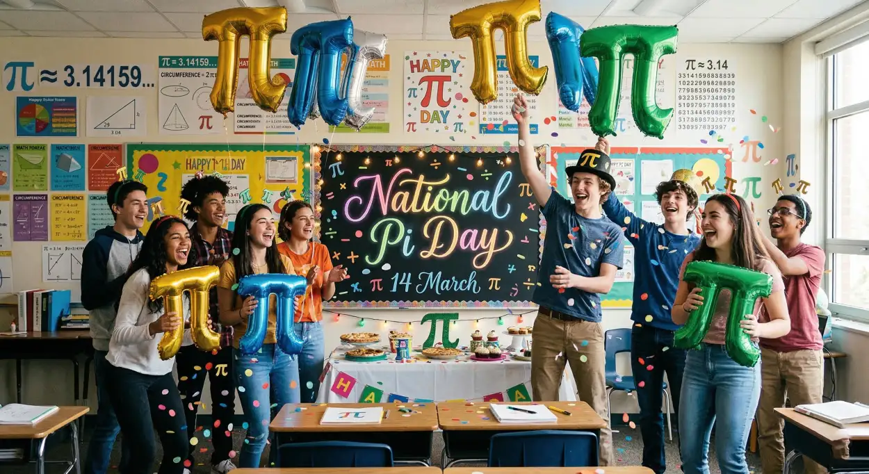 Free Download National Pi Day School Math Celebration Banner - High Quality National Pi Day Image