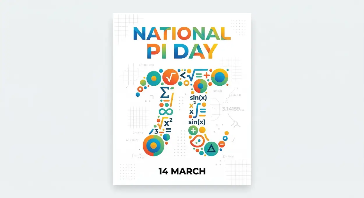 Free Download National Pi Day Student Activity Poster - High Quality National Pi Day Image