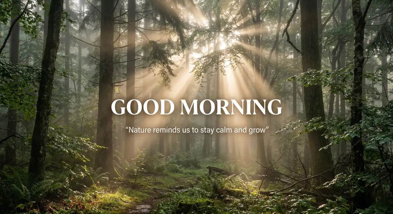 Free Download Nature Background Good Morning Images With Quotes - High Quality Good Morning Images With Quotes Background Image