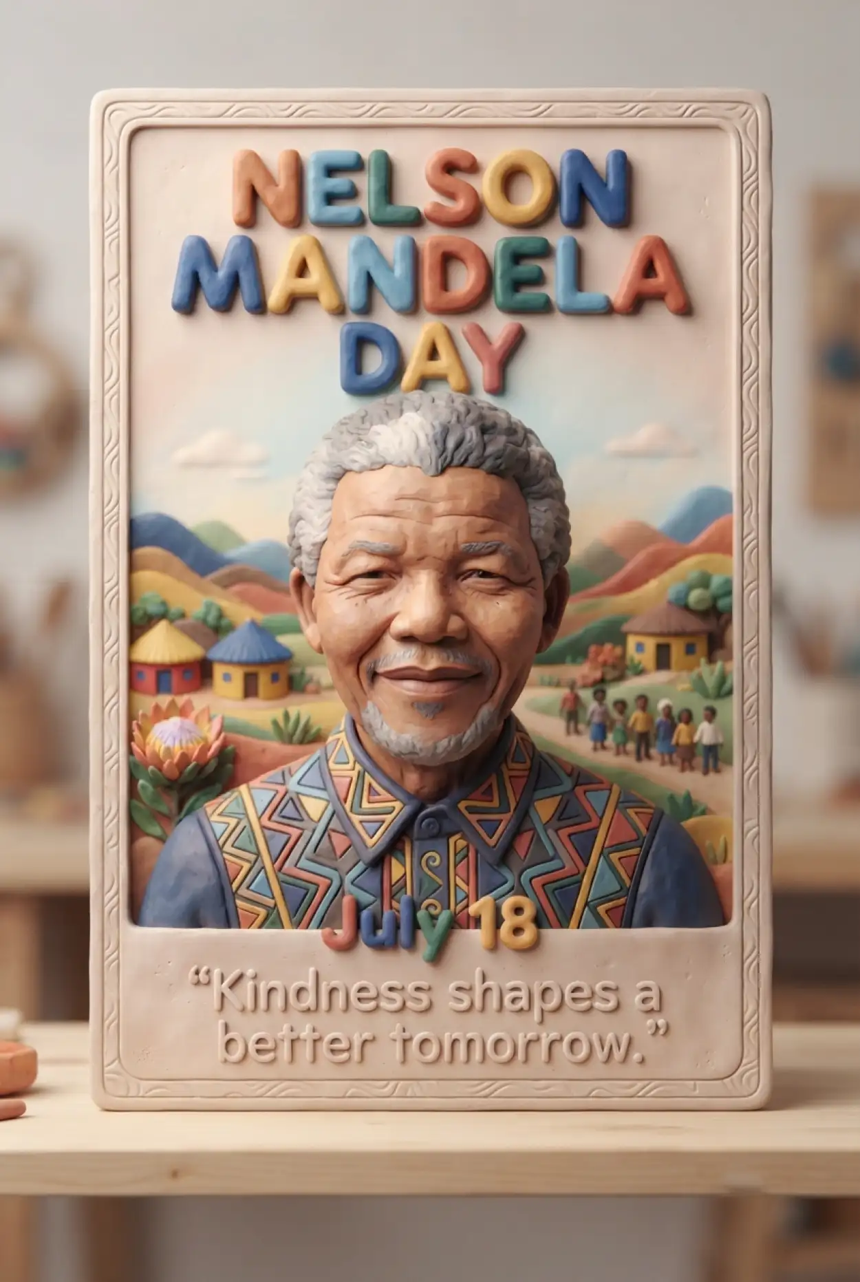 Free Download Nelson Mandela Awareness Poster 2026 - High Quality Nelson Mandela Poster 2026 Image