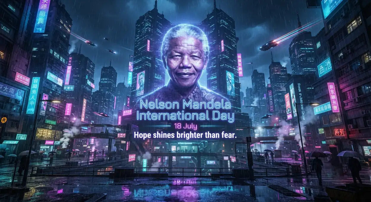 Free Download Nelson Mandela Day Editable Psd Template - High Quality Nelson Mandela International Day 2026 Image