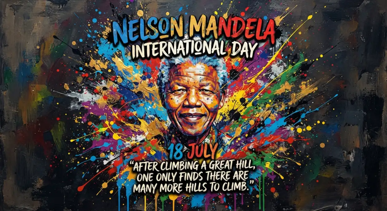 Free Download Nelson Mandela Day School Activity Poster - High Quality Nelson Mandela International Day 2026 Image