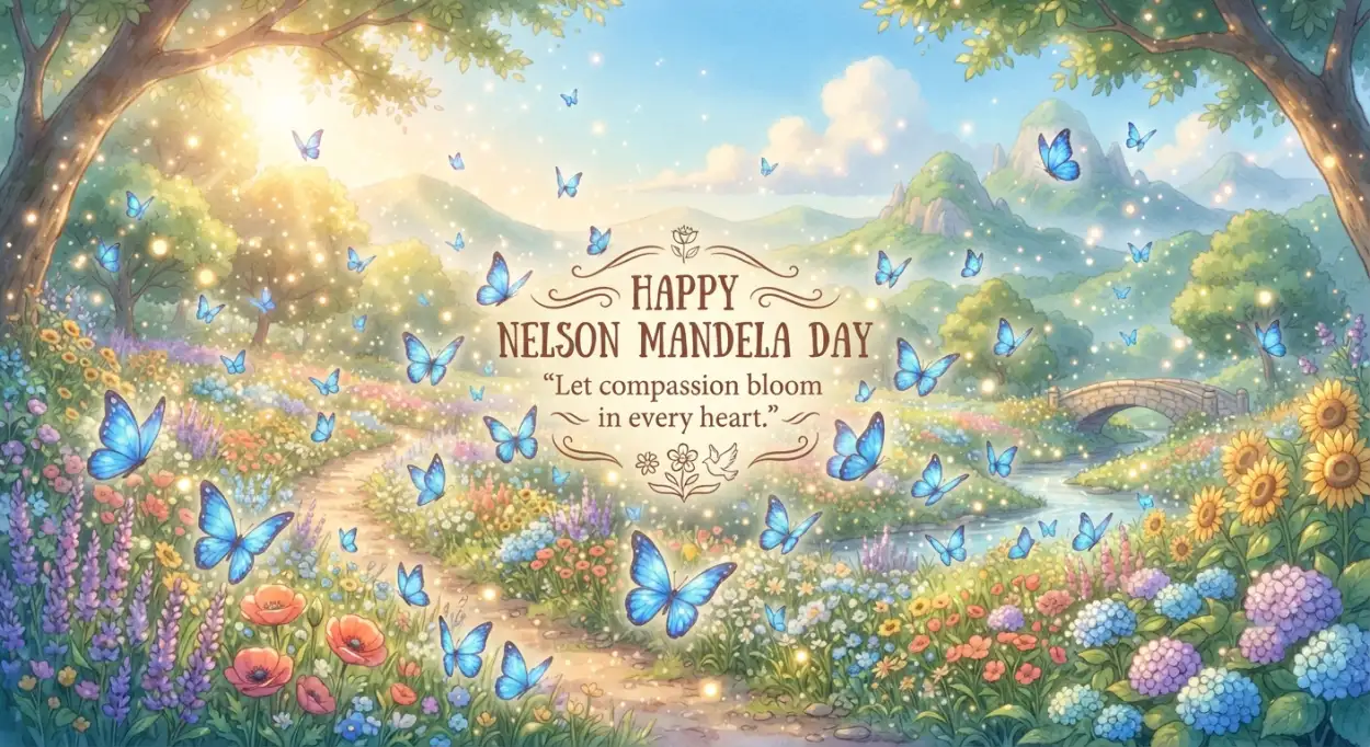 Free Download Nelson Mandela Day Wishes Background - High Quality Nelson Mandela Day Wishes Background Image
