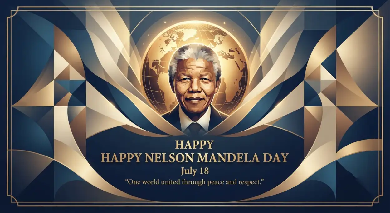 Free Download Nelson Mandela Day Wishes Banner - High Quality Nelson Mandela Day Wishes Image