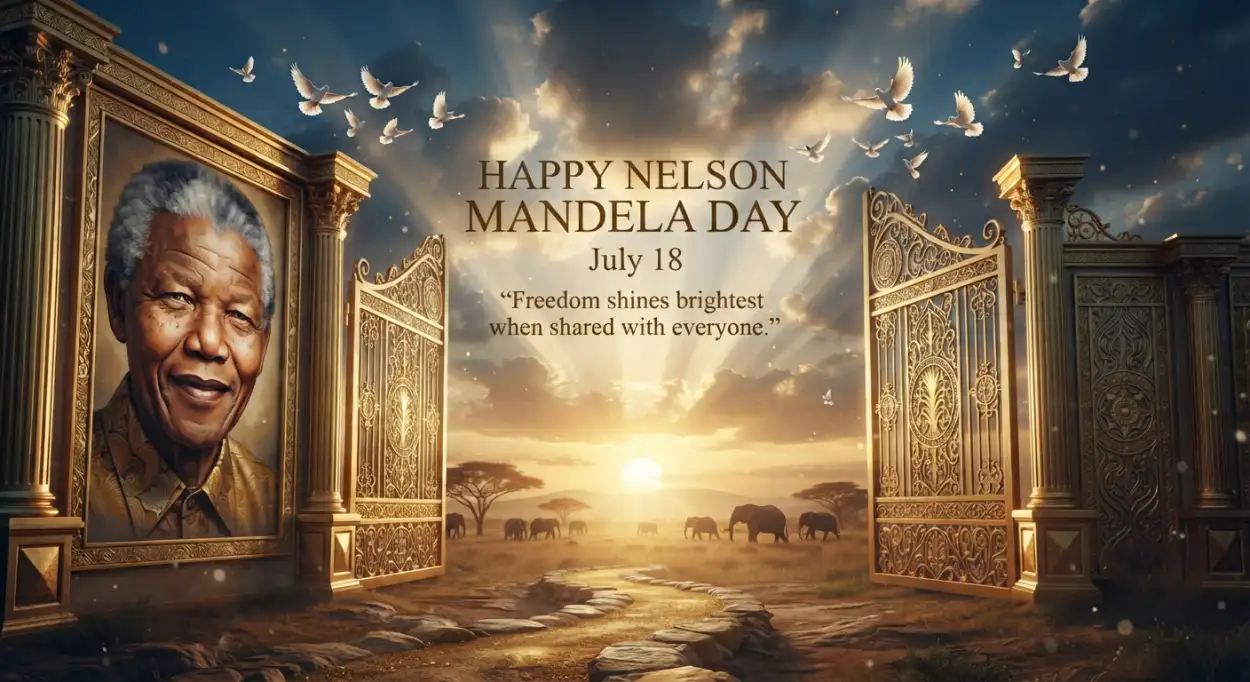 Free Download Nelson Mandela Day Wishes For Office - High Quality Nelson Mandela Day Wishes Image
