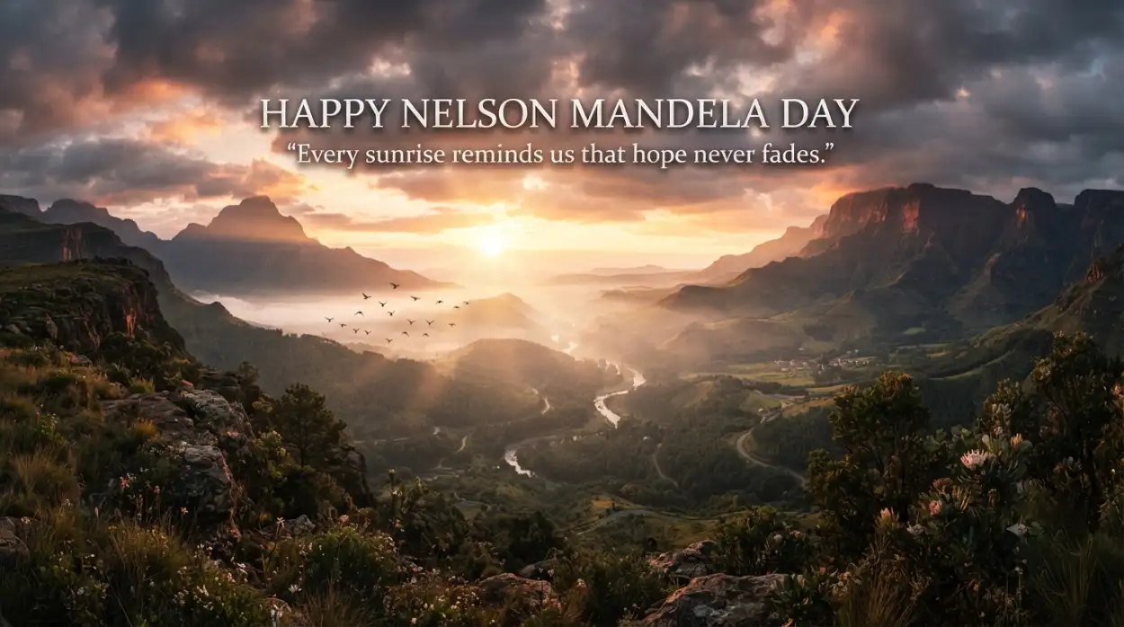 Free Download Nelson Mandela Day Wishes Royalty Free - High Quality Nelson Mandela Day Wishes Image