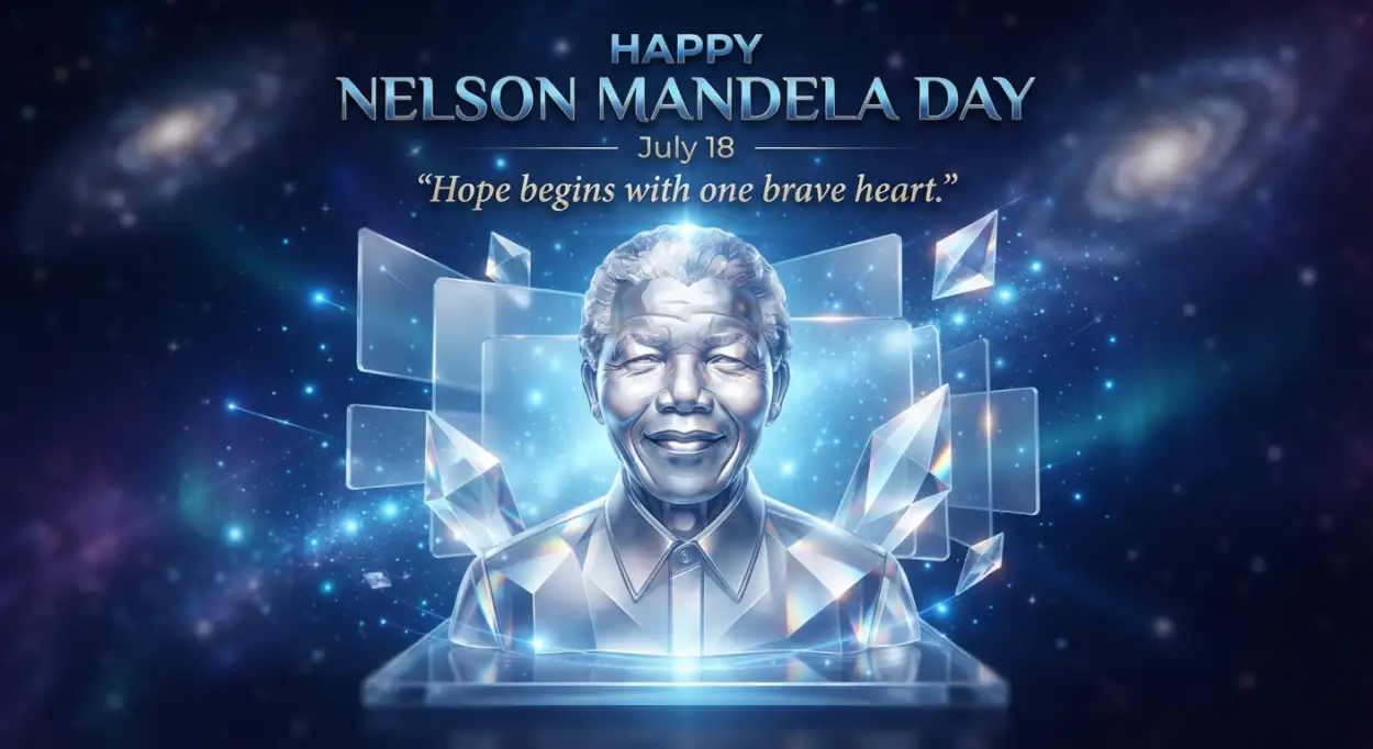 Free Download Nelson Mandela Day Wishes Vector - High Quality Nelson Mandela Day Wishes Image