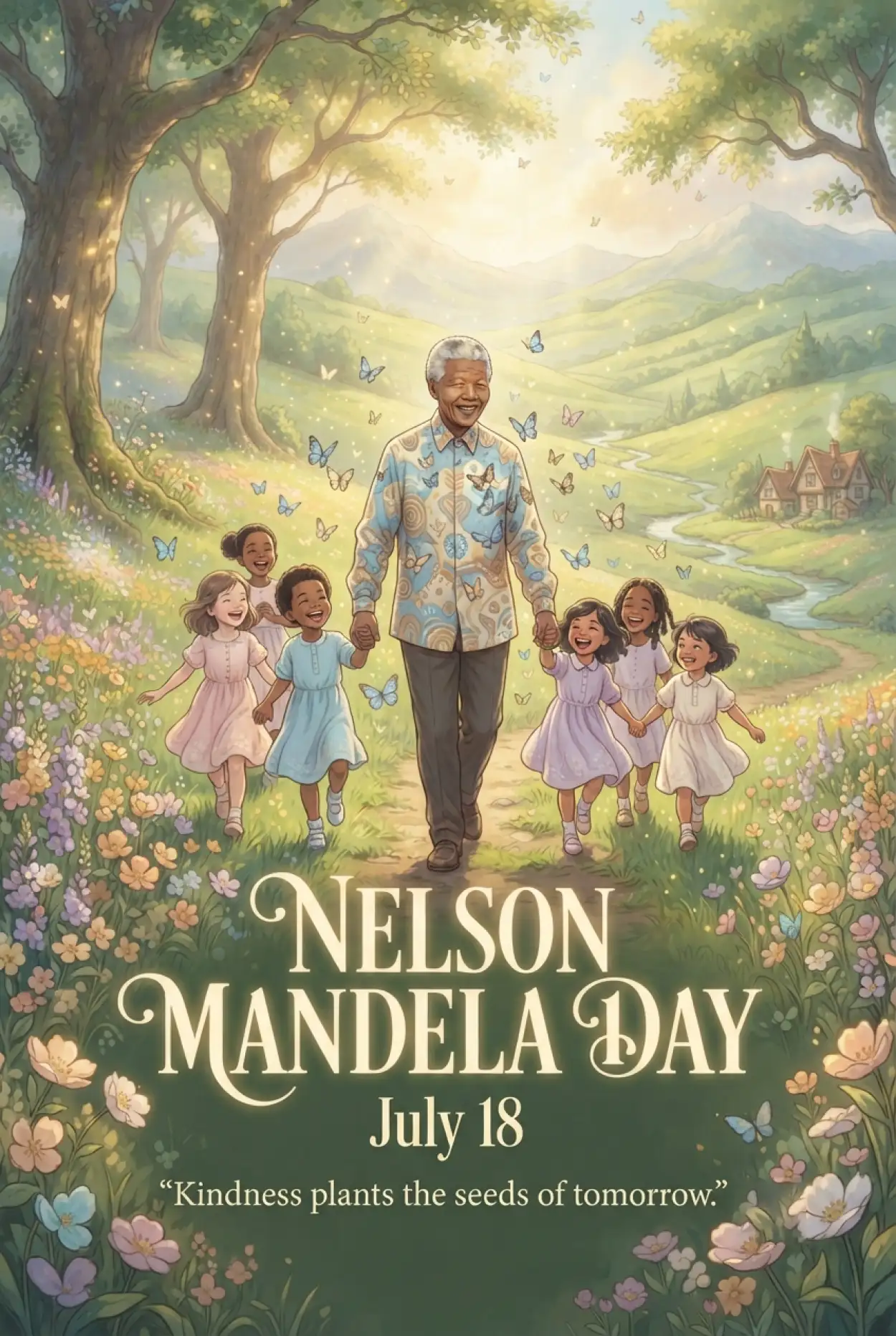 Free Download Nelson Mandela Equality Poster 2026 - High Quality Nelson Mandela Poster 2026 Image
