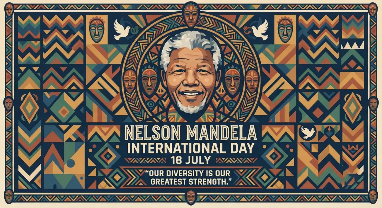 Free Download Nelson Mandela International Day Instagram Story Template - High Quality Nelson Mandela International Day 2026 Image