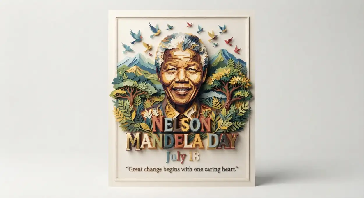 Free Download Nelson Mandela Printable Wall Art 2026 - High Quality Nelson Mandela Poster 2026 Image