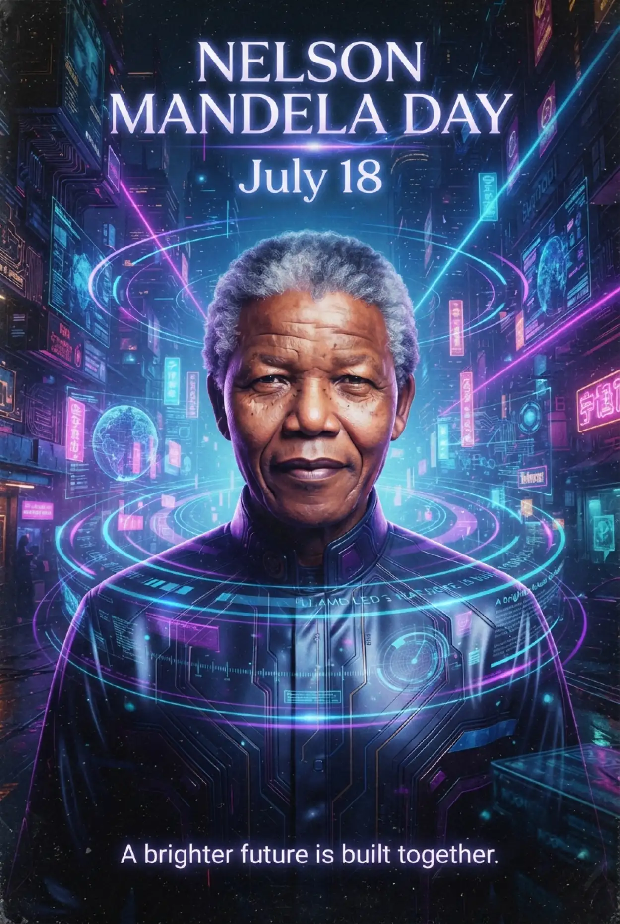 Free Download Nelson Mandela Vector Poster 2026 - High Quality Nelson Mandela Poster 2026 Image