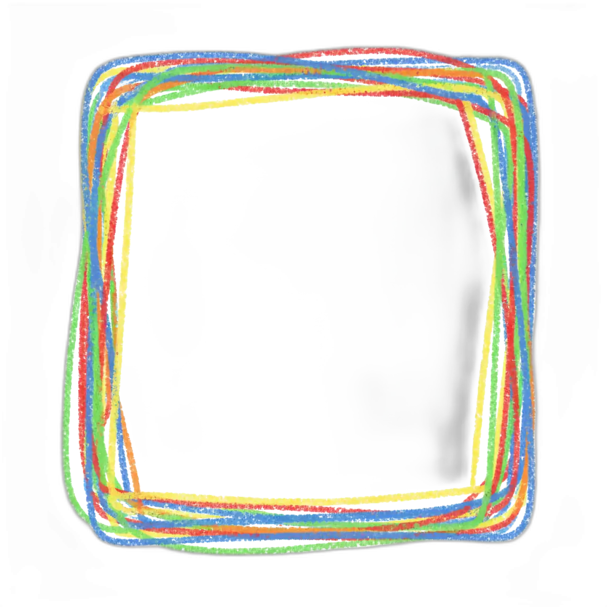 neon frame png transparent