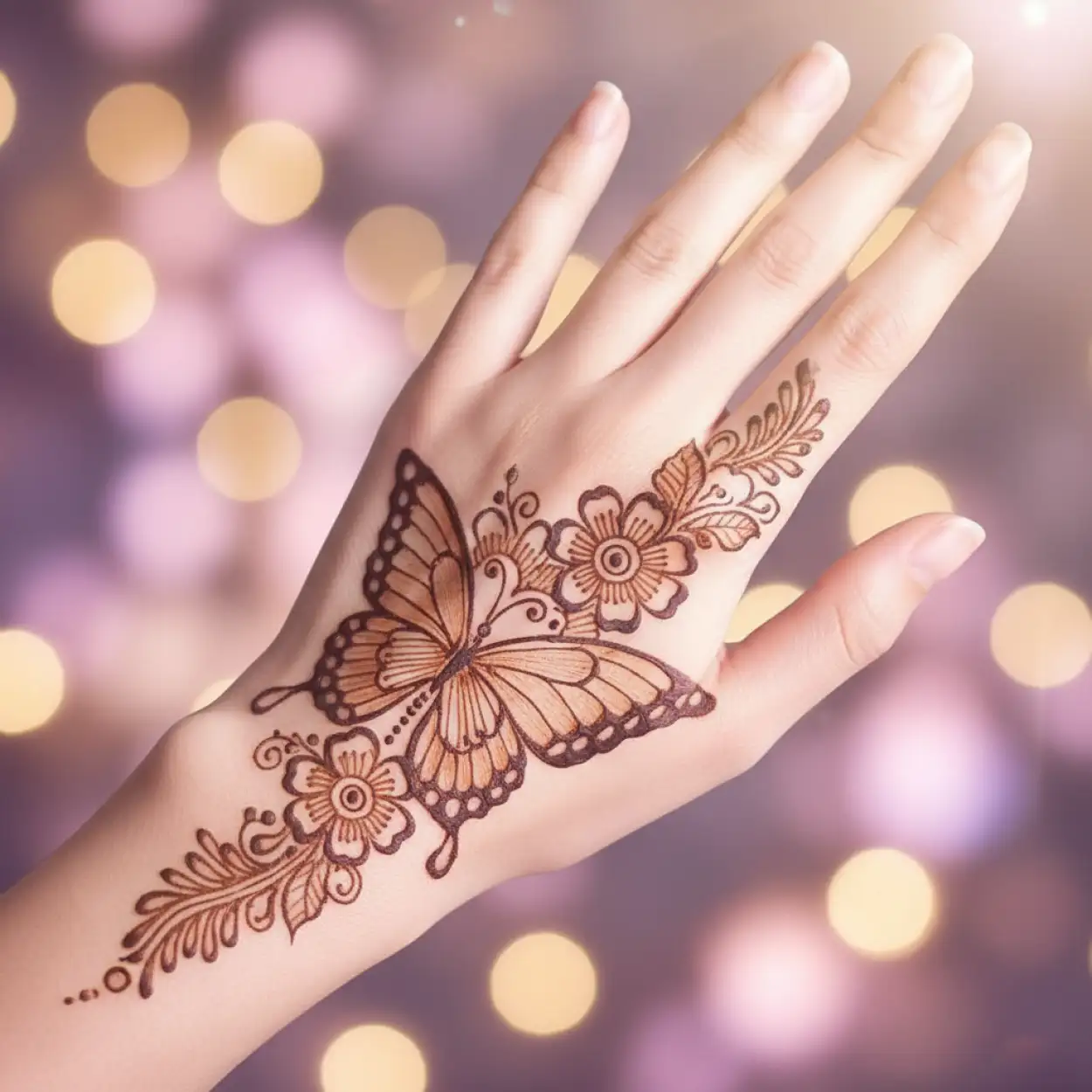 Free Download New Indian Traditional Mehndi Design For Dulhan - High Quality New Mehndi Design Background