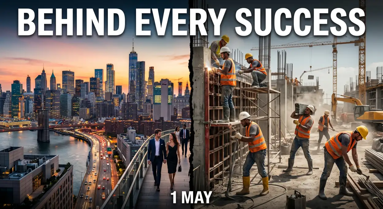 Free Download New Labor Day Poster Hd 2026 - High Quality International Labor Day Wishes 2026 Image