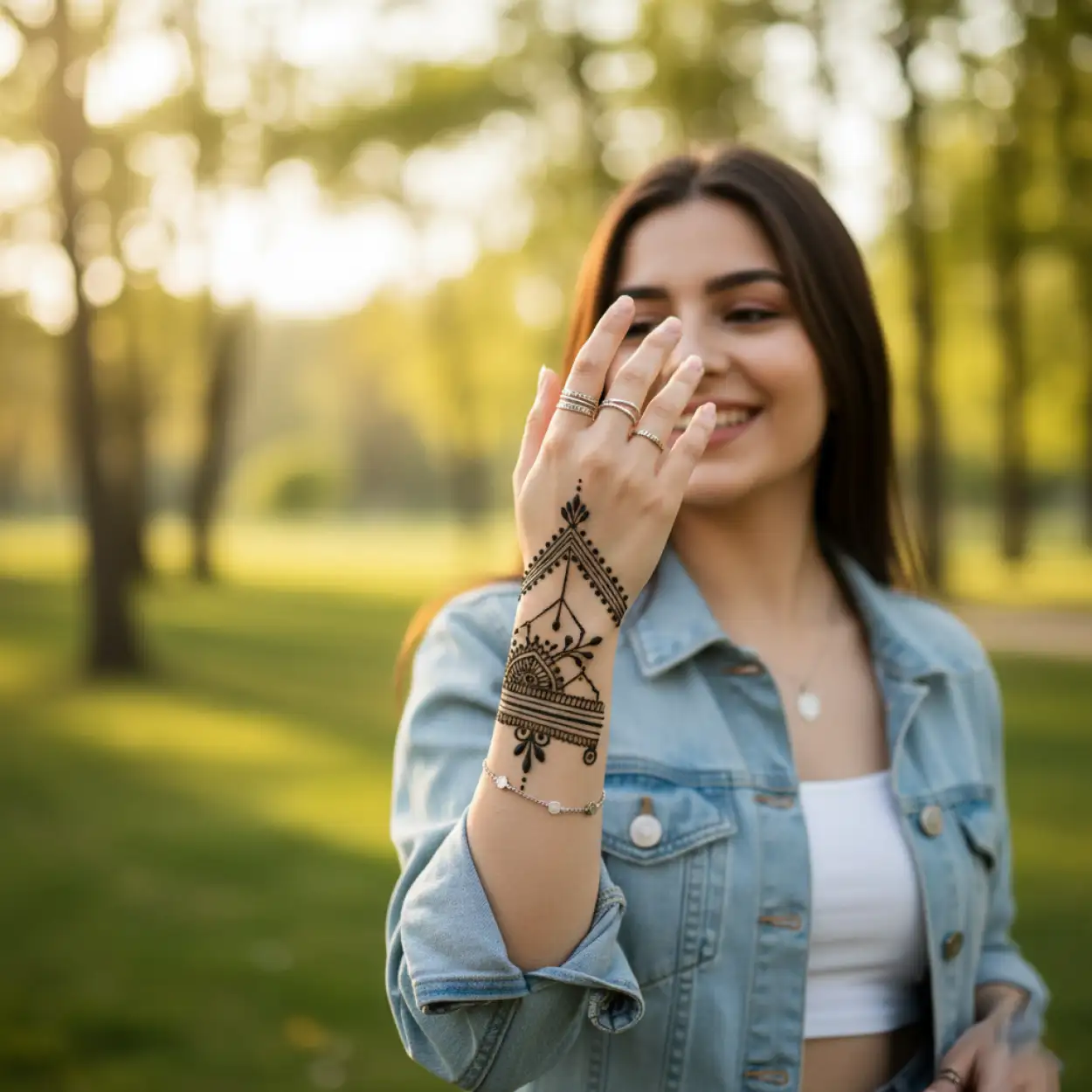 Free Download New Mehndi Design 2025 For Front And Back Hand - High Quality New Mehndi Design Background