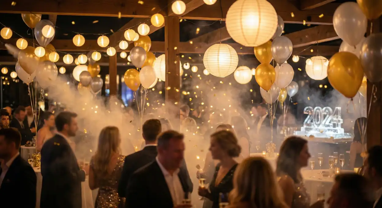 new year 2026 background with champagne