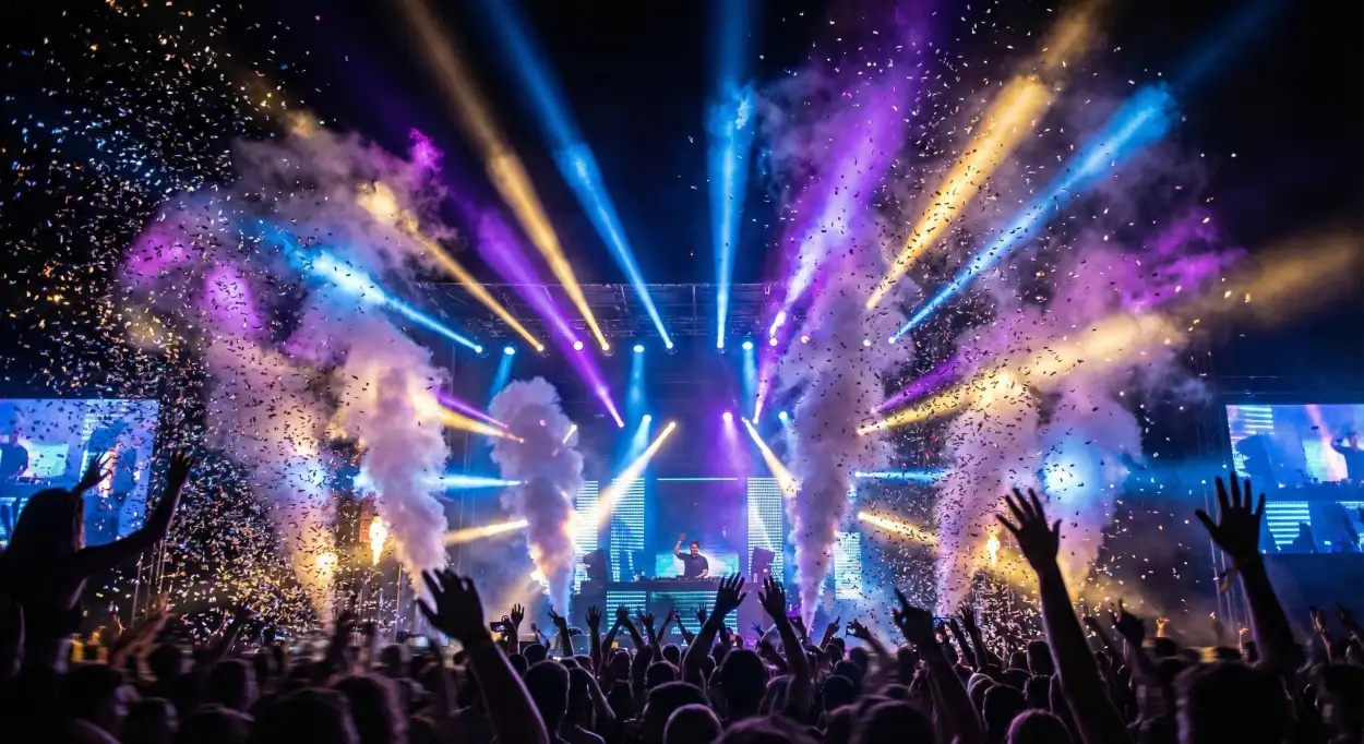 new year 2026 background with city skyline