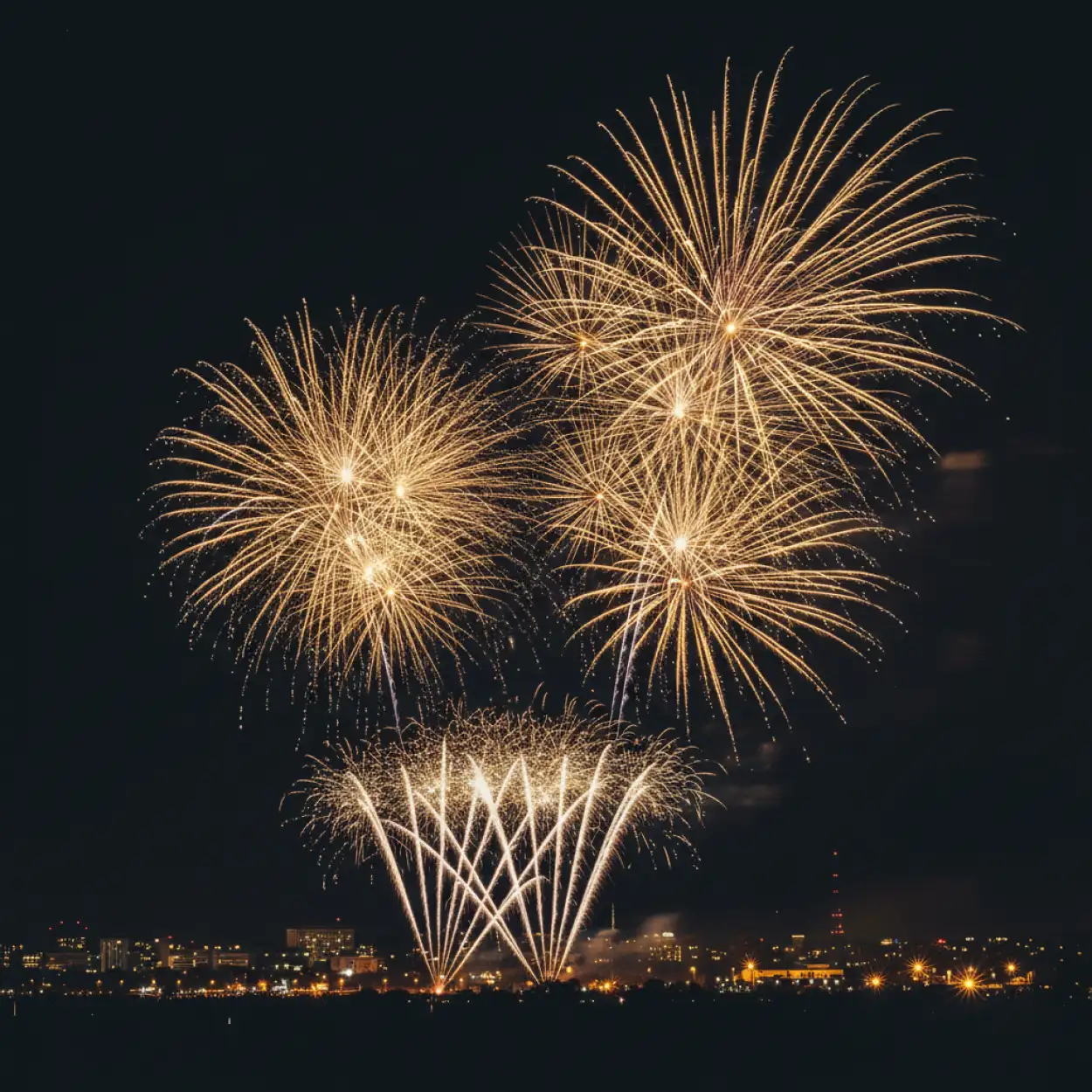 new year 2026 background with light effects