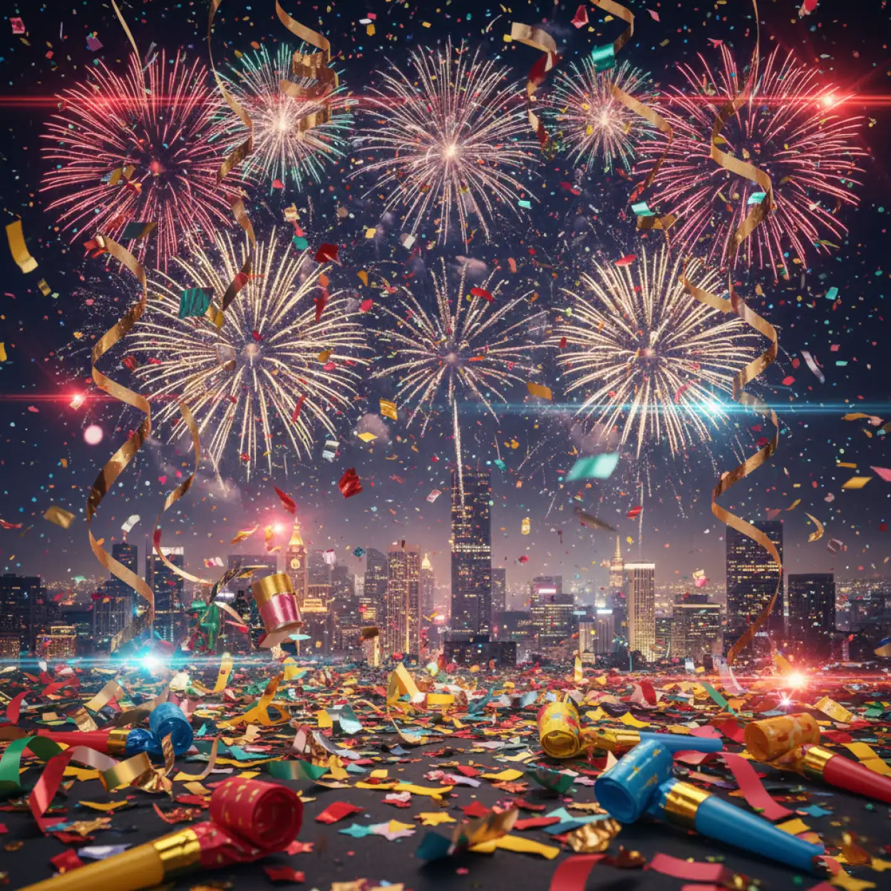 new year 2026 clock background