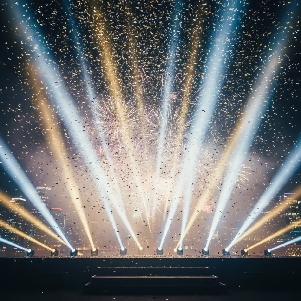 new year 2026 sparkling background