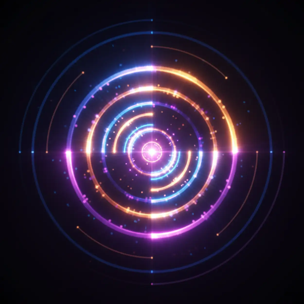 new year countdown background elegant lights