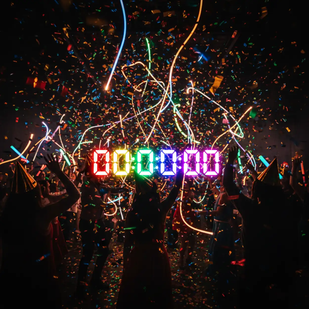 new year countdown background elegant