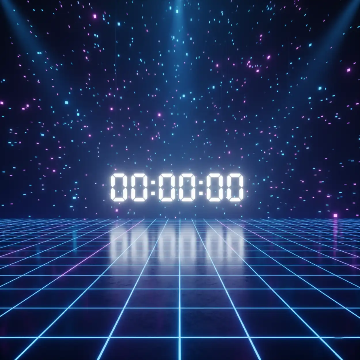 new year countdown background for poster