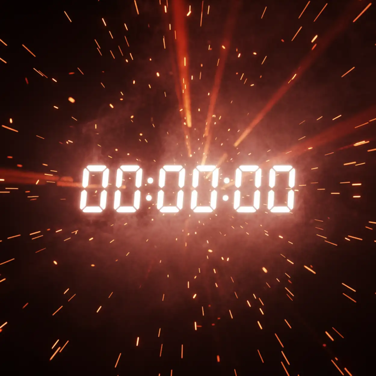 new year countdown background modern design