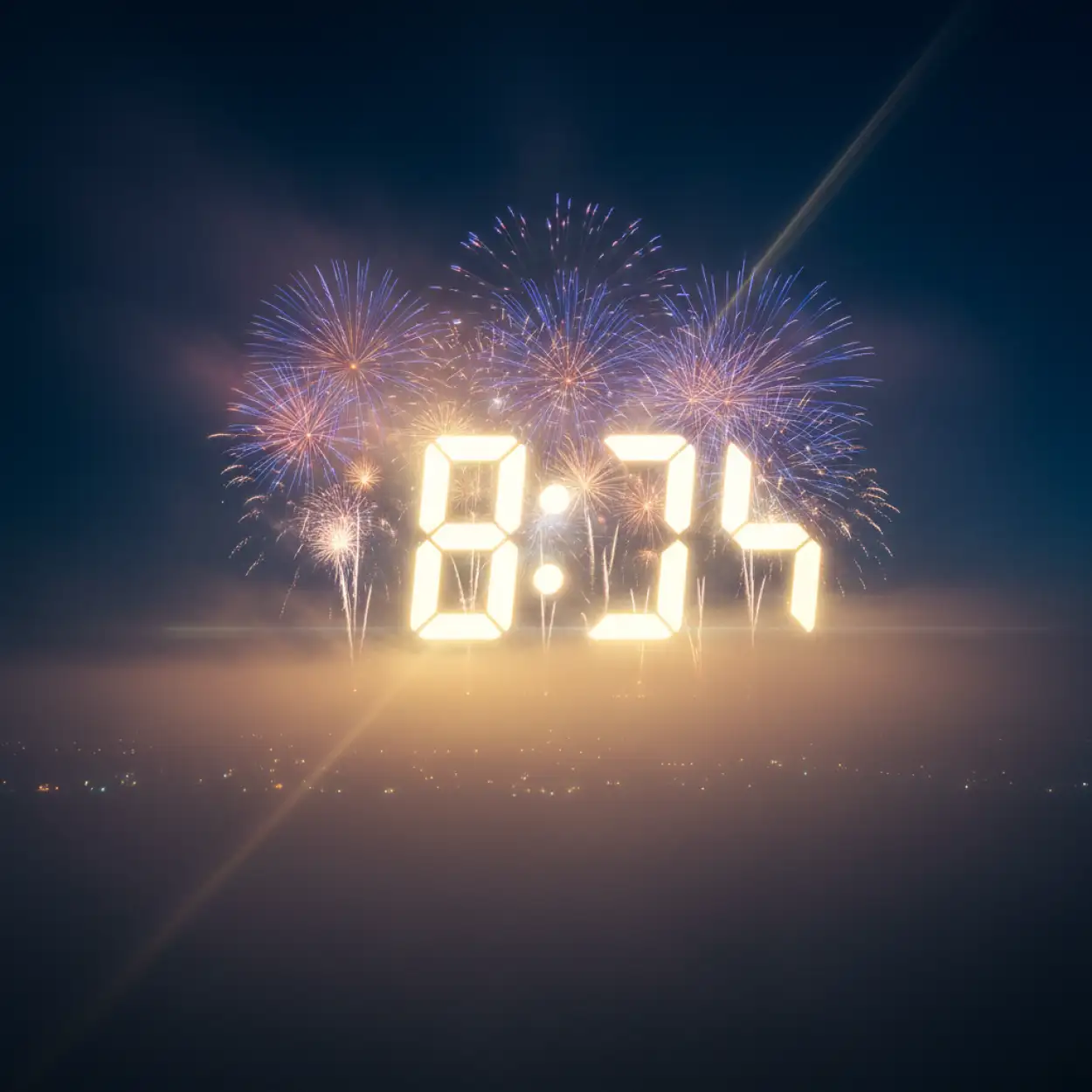 new year countdown background party theme