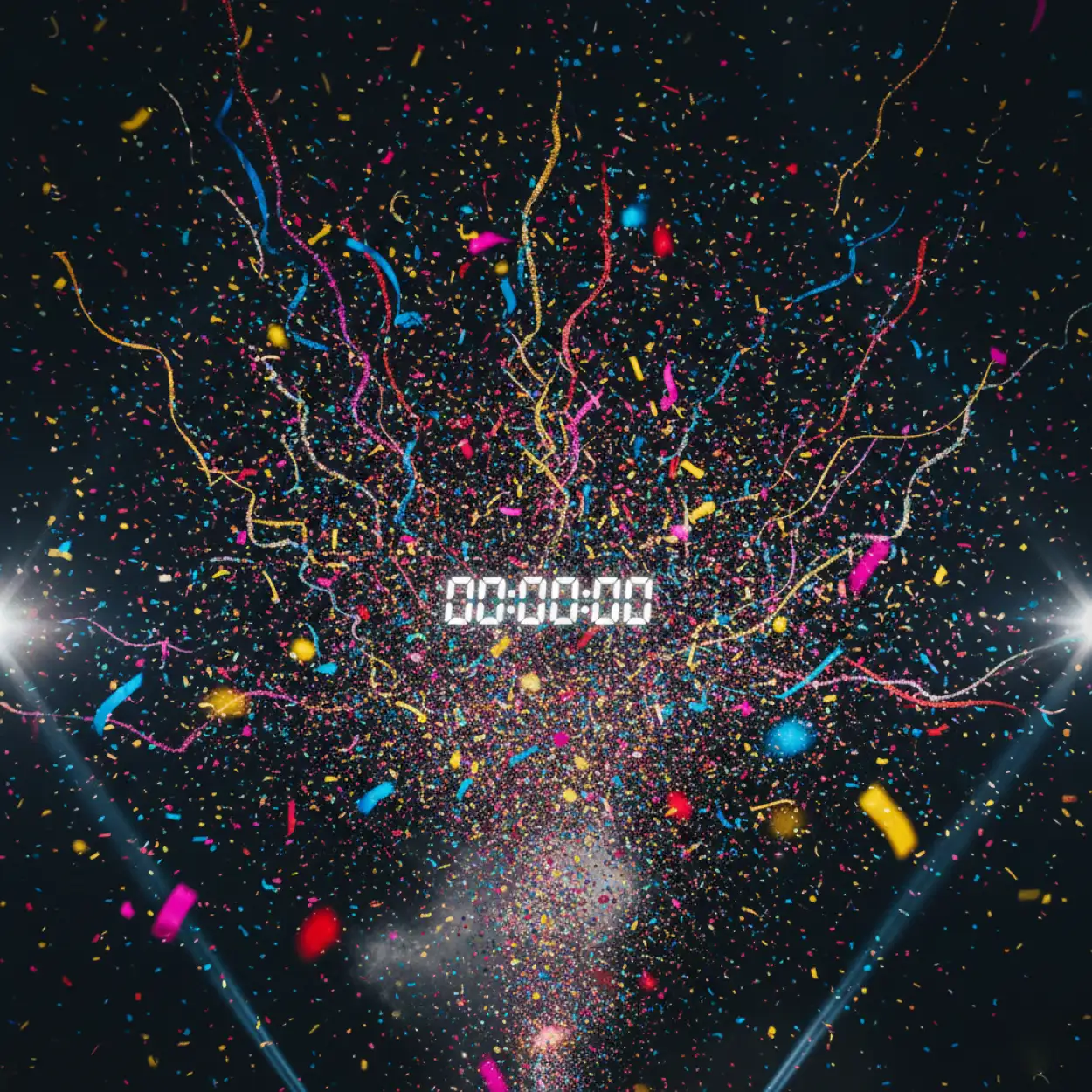 new year countdown background